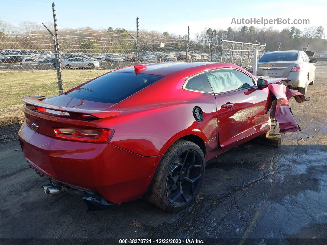 2017 Chevrolet Camaro 2ss Red vin: 1G1FG1R78H0174415