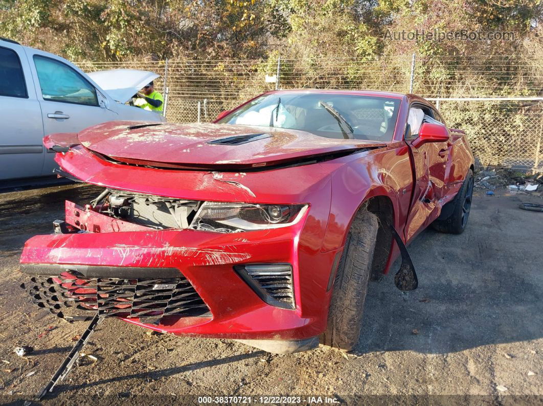 2017 Chevrolet Camaro 2ss Red vin: 1G1FG1R78H0174415