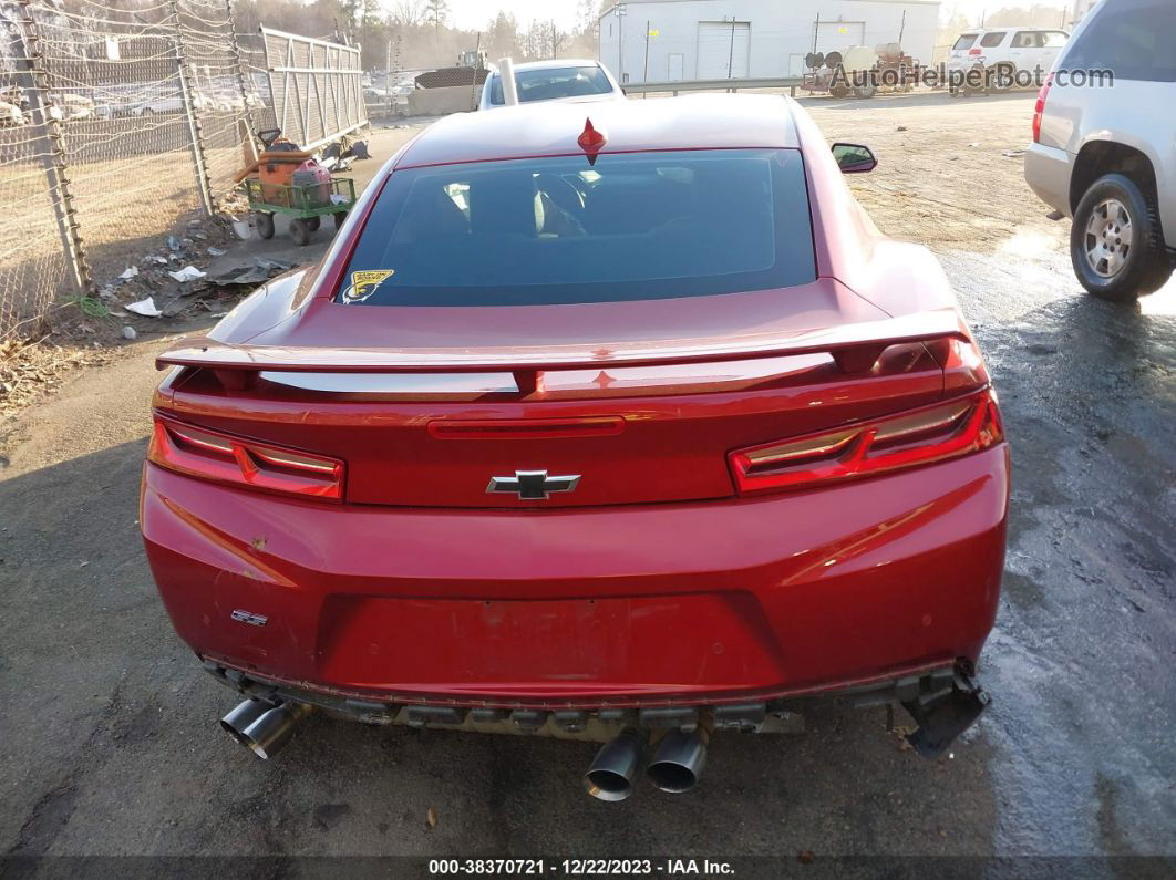 2017 Chevrolet Camaro 2ss Red vin: 1G1FG1R78H0174415