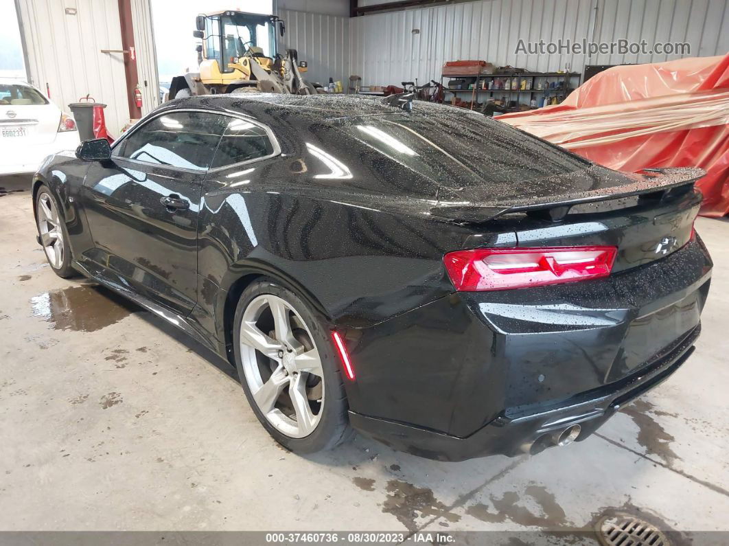 2017 Chevrolet Camaro 2ss Black vin: 1G1FG1R79H0119259