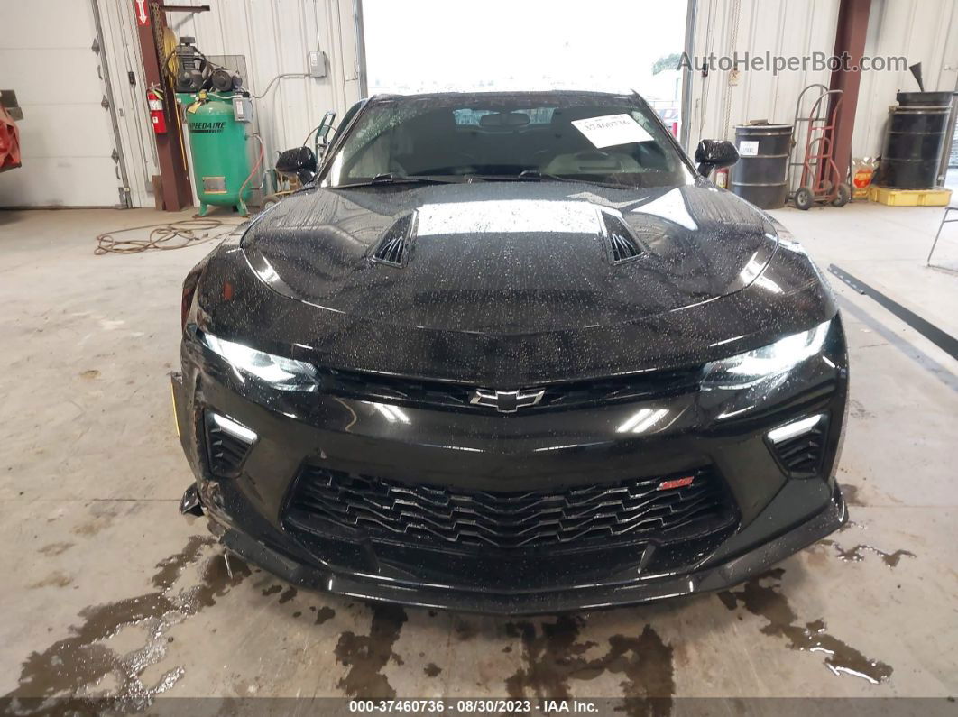 2017 Chevrolet Camaro 2ss Black vin: 1G1FG1R79H0119259