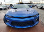 2018 Chevrolet Camaro Ss Blue vin: 1G1FG1R7XJ0180433