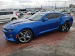 2018 Chevrolet Camaro Ss Blue vin: 1G1FG1R7XJ0180433