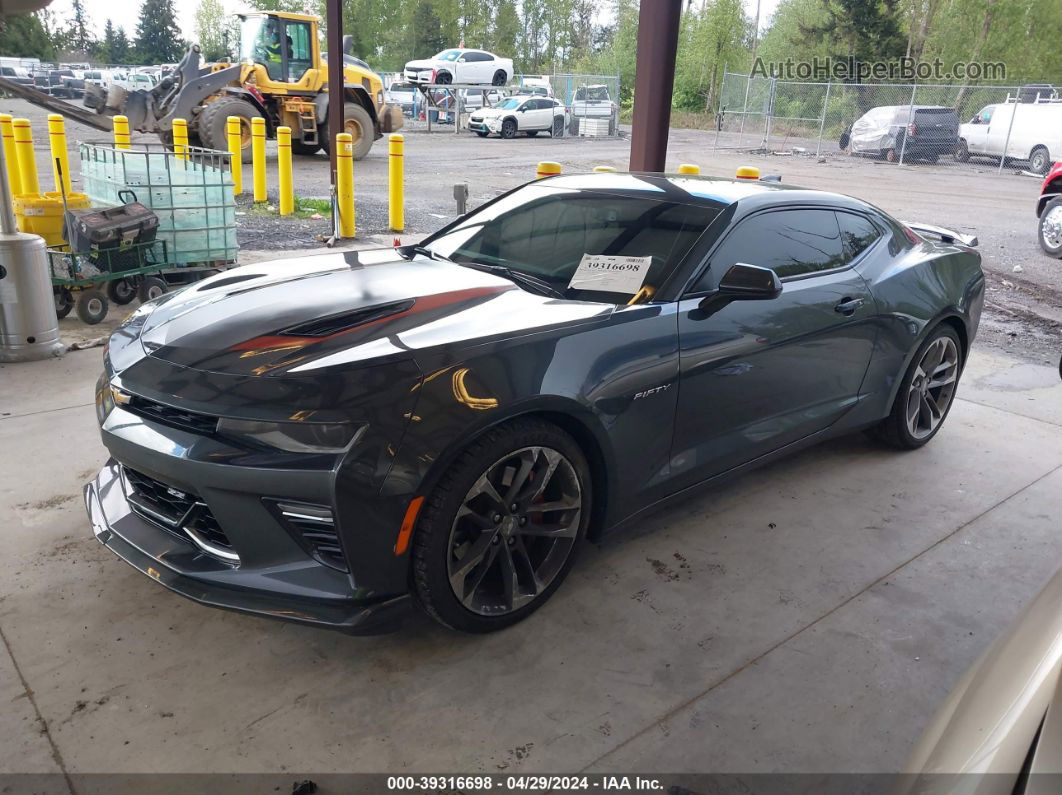 2017 Chevrolet Camaro 2ss Gray vin: 1G1FH1R70H0151031