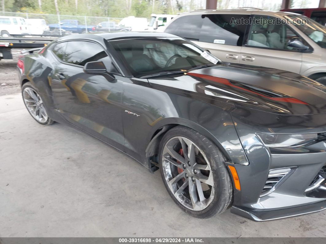 2017 Chevrolet Camaro 2ss Gray vin: 1G1FH1R70H0151031