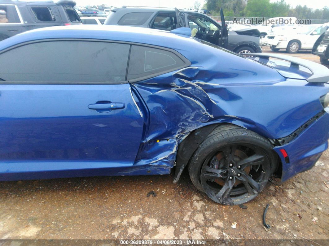 2020 Chevrolet Camaro 2ss Blue vin: 1G1FH1R70L0145612