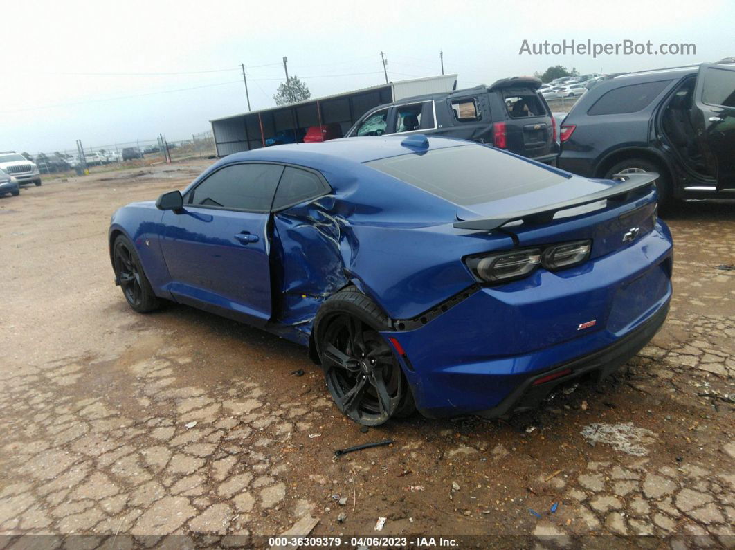 2020 Chevrolet Camaro 2ss Blue vin: 1G1FH1R70L0145612