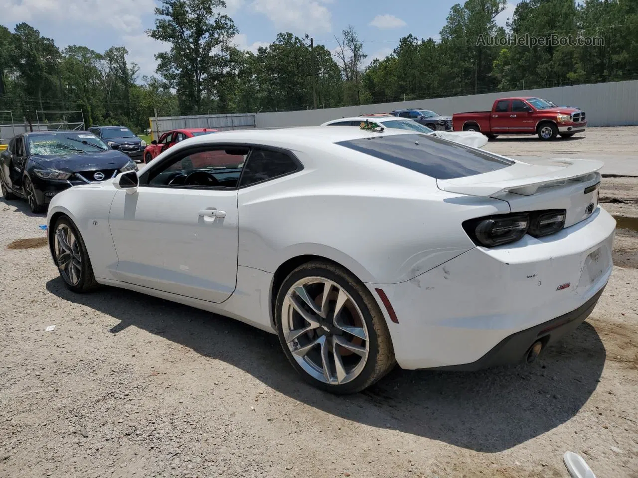 2020 Chevrolet Camaro Ss White vin: 1G1FH1R70L0148851