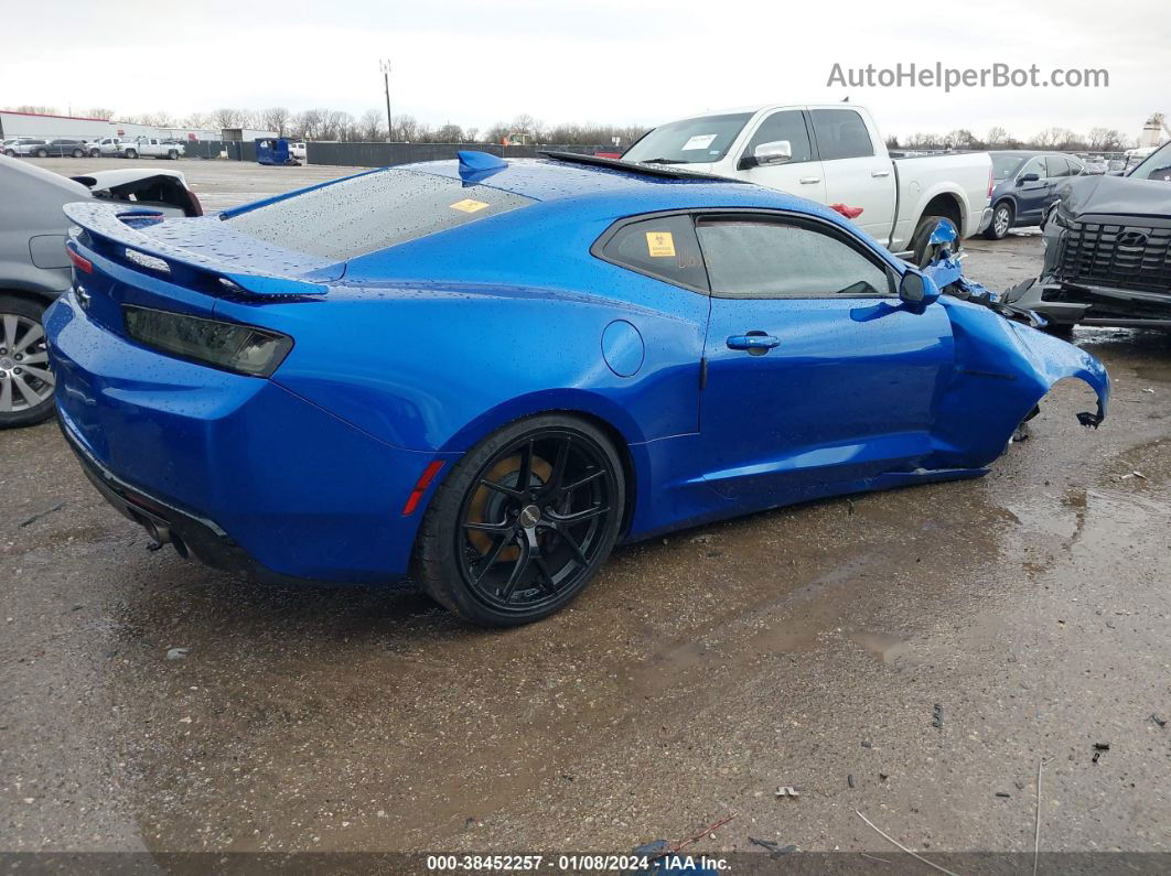 2017 Chevrolet Camaro 2ss Blue vin: 1G1FH1R71H0189660