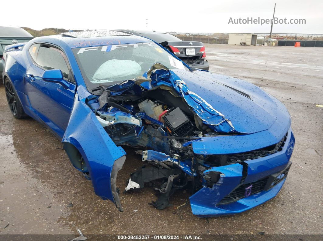 2017 Chevrolet Camaro 2ss Blue vin: 1G1FH1R71H0189660