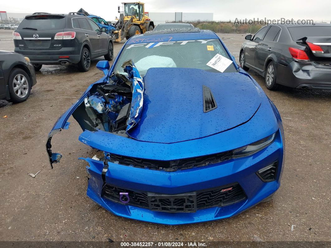 2017 Chevrolet Camaro 2ss Blue vin: 1G1FH1R71H0189660