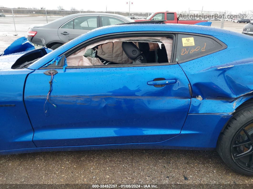 2017 Chevrolet Camaro 2ss Blue vin: 1G1FH1R71H0189660