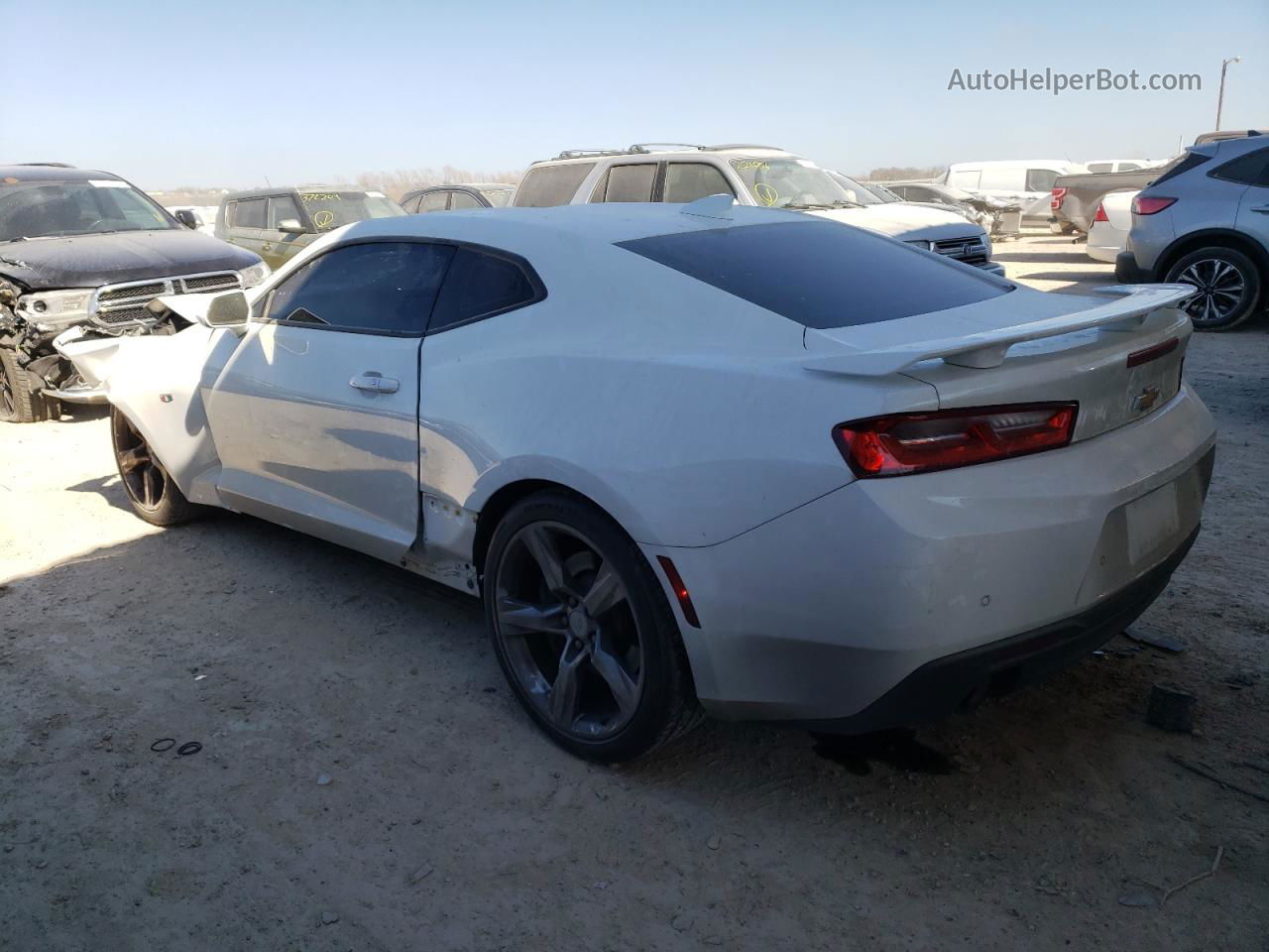 2017 Chevrolet Camaro Ss White vin: 1G1FH1R72H0170972