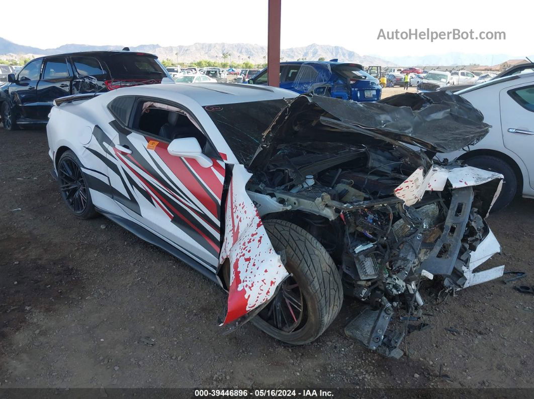 2020 Chevrolet Camaro Rwd  2ss White vin: 1G1FH1R72L0102499