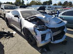 2018 Chevrolet Camaro Ss Silver vin: 1G1FH1R73J0129496