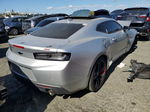 2018 Chevrolet Camaro Ss Silver vin: 1G1FH1R73J0129496