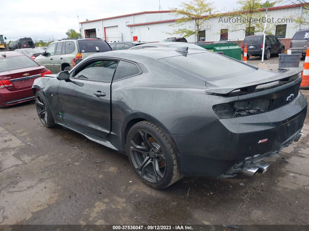 2018 Chevrolet Camaro 2ss Gray vin: 1G1FH1R74J0148588