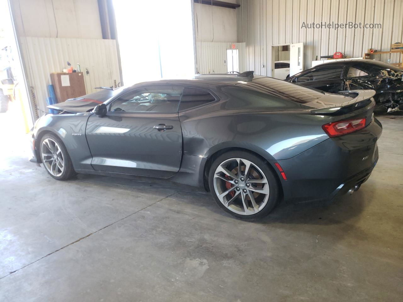 2017 Chevrolet Camaro Ss Charcoal vin: 1G1FH1R75H0149811