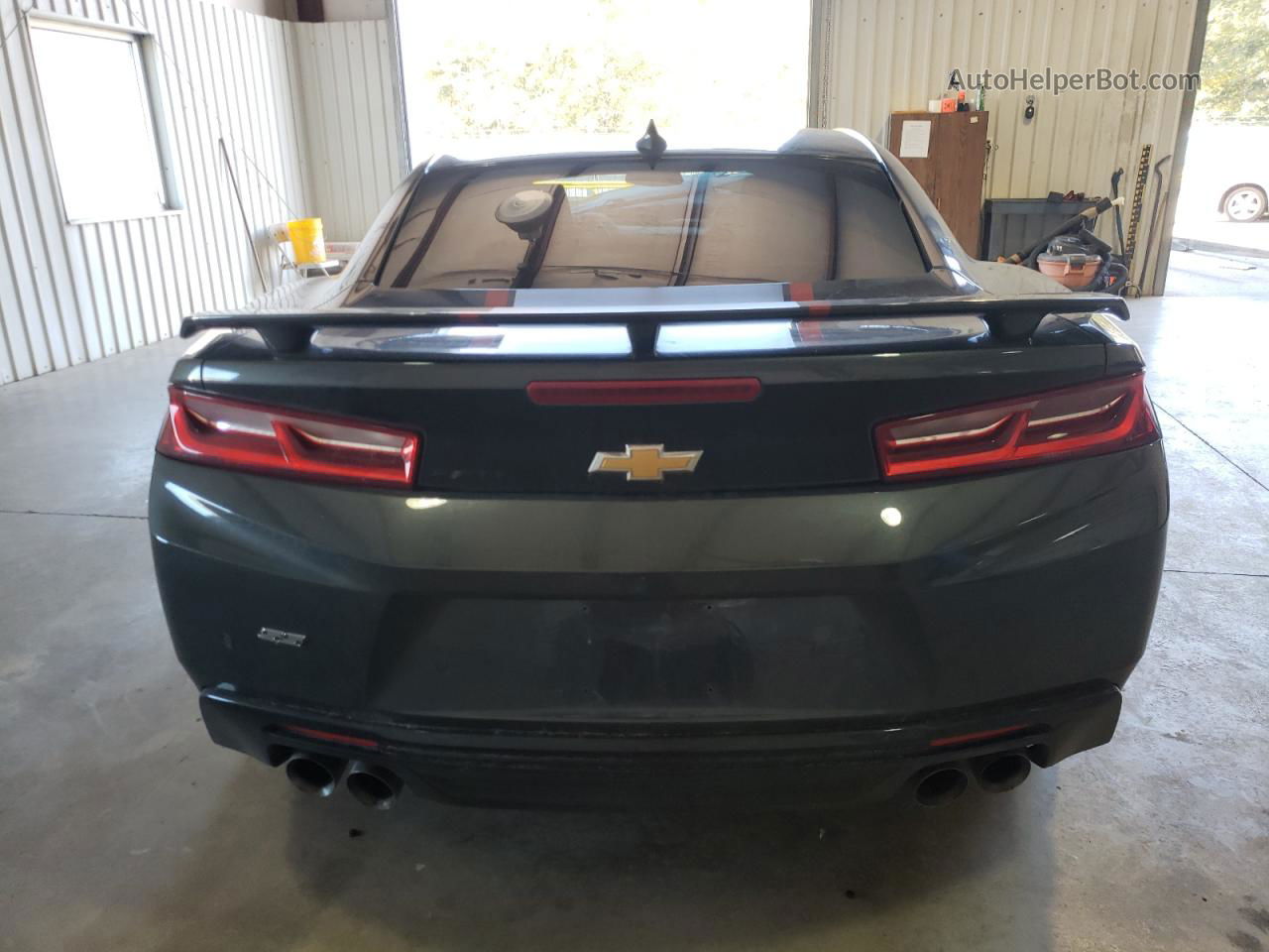 2017 Chevrolet Camaro Ss Charcoal vin: 1G1FH1R75H0149811