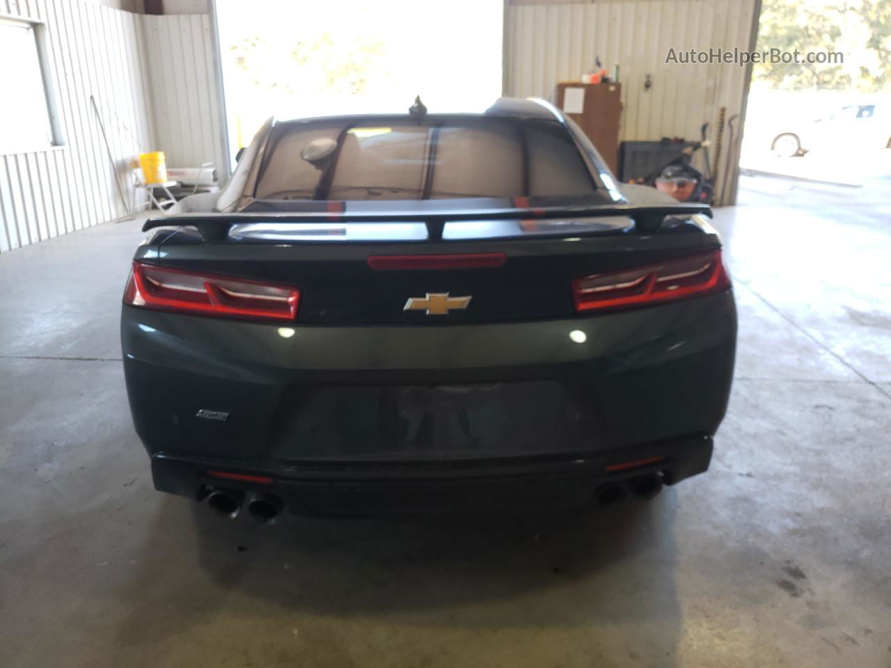 2017 Chevrolet Camaro Ss Charcoal vin: 1G1FH1R75H0149811