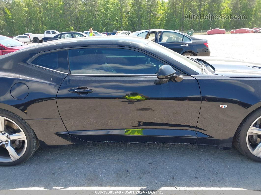 2018 Chevrolet Camaro 2ss Black vin: 1G1FH1R75J0103210