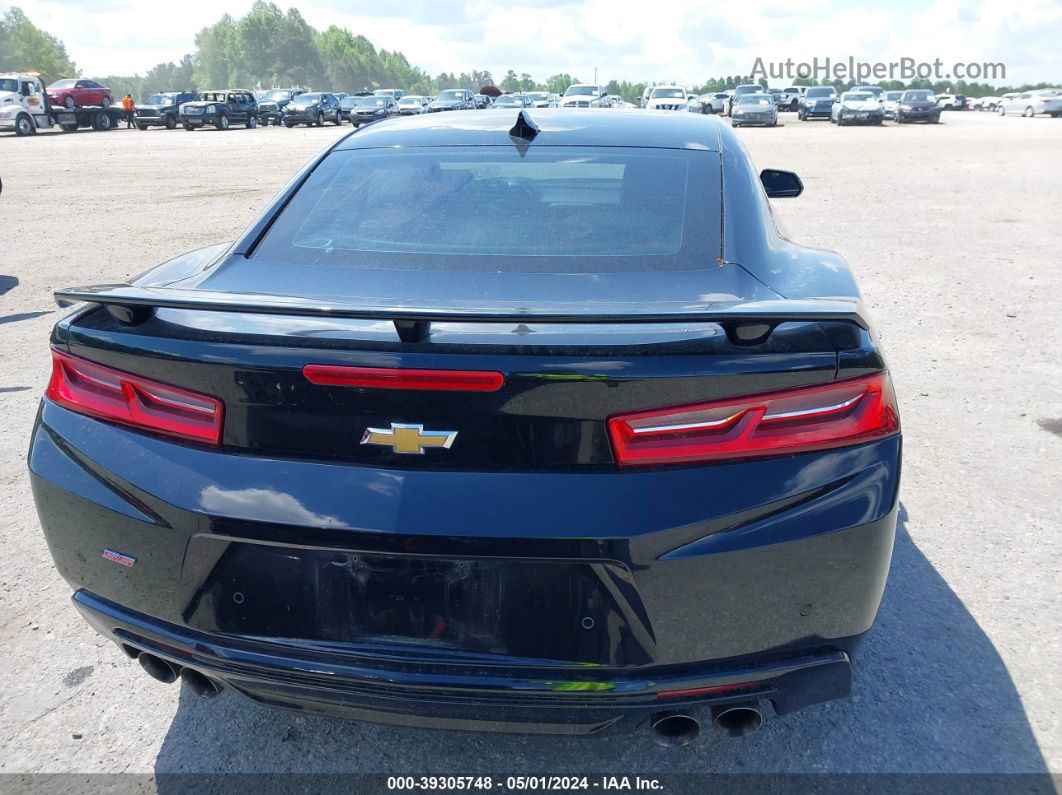 2018 Chevrolet Camaro 2ss Black vin: 1G1FH1R75J0103210