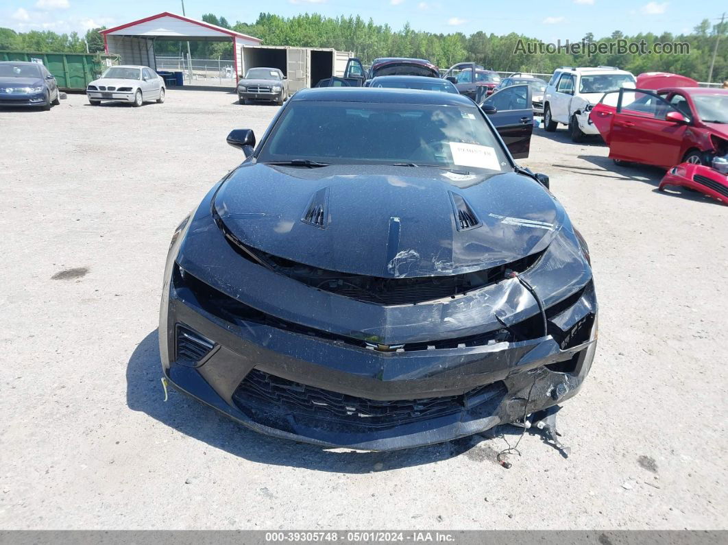 2018 Chevrolet Camaro 2ss Black vin: 1G1FH1R75J0103210