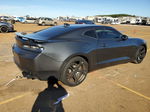 2018 Chevrolet Camaro Ss Gray vin: 1G1FH1R75J0184032