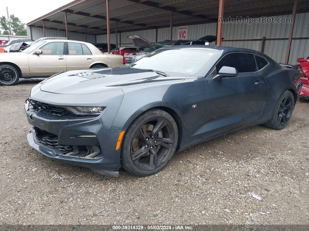 2020 Chevrolet Camaro Rwd  2ss Gray vin: 1G1FH1R75L0113349