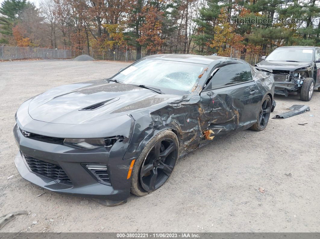 2017 Chevrolet Camaro 2ss Black vin: 1G1FH1R76H0150398