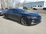 2018 Chevrolet Camaro Ss Black vin: 1G1FH1R76J0103863