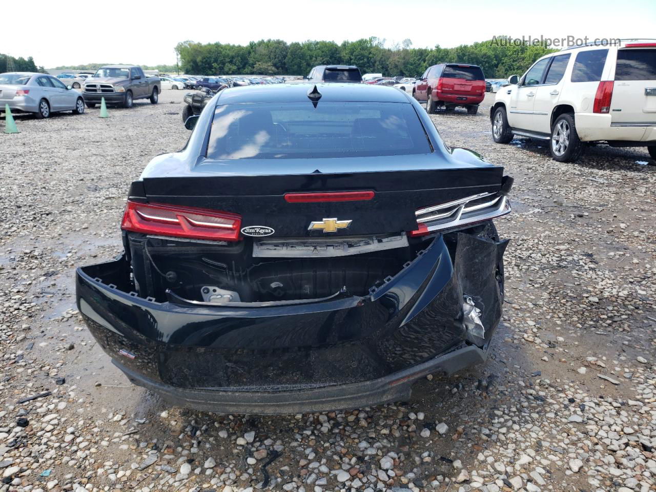 2018 Chevrolet Camaro Ss Black vin: 1G1FH1R76J0174299