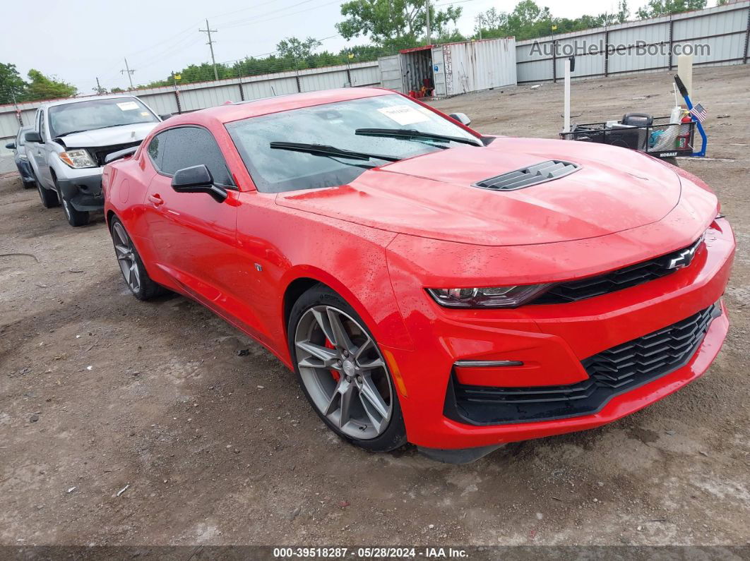 2020 Chevrolet Camaro Rwd  2ss Красный vin: 1G1FH1R76L0107821