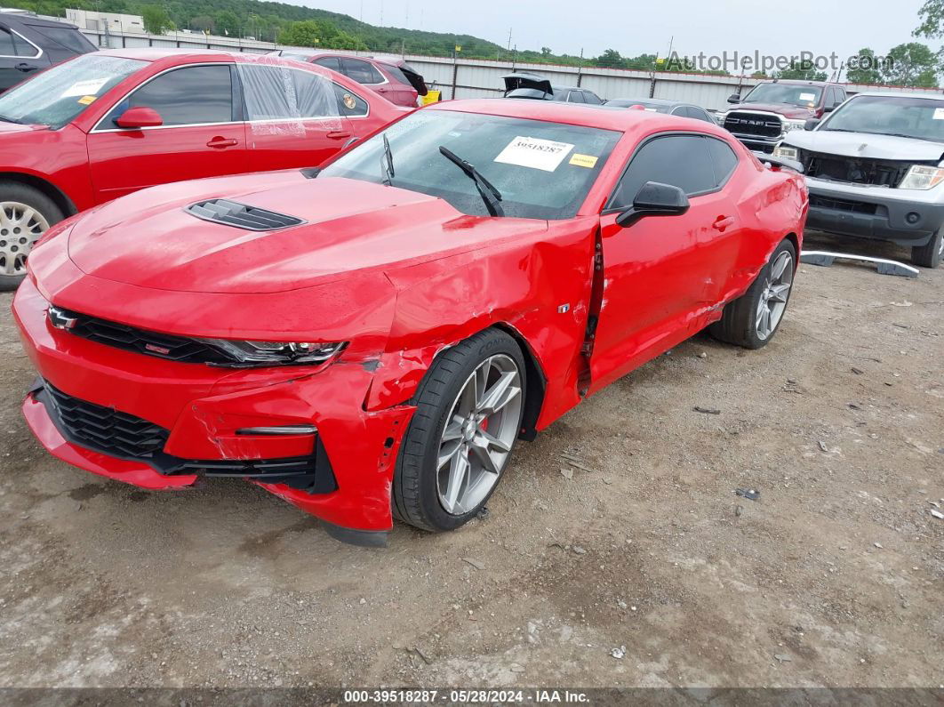 2020 Chevrolet Camaro Rwd  2ss Красный vin: 1G1FH1R76L0107821