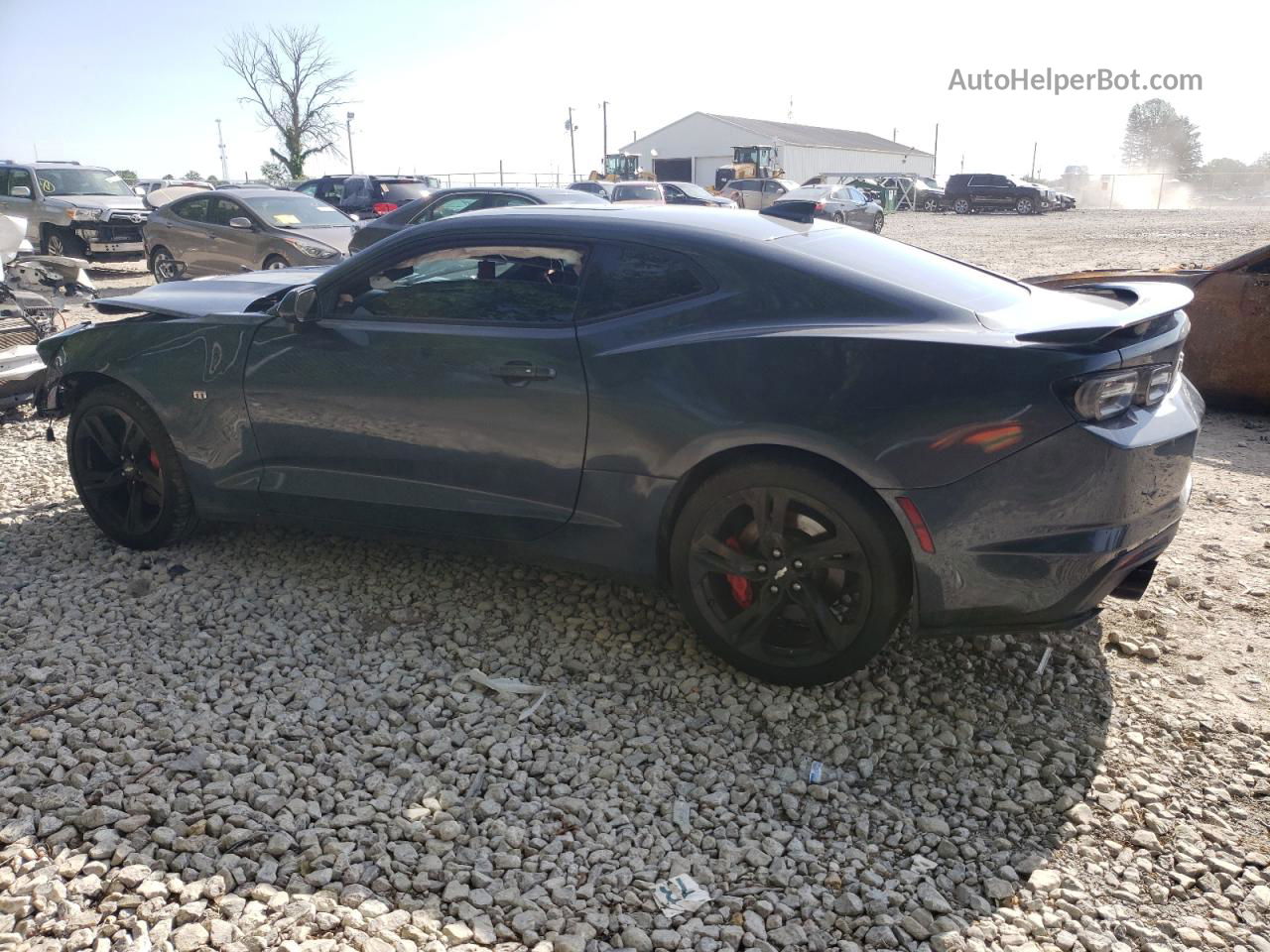 2020 Chevrolet Camaro Ss Gray vin: 1G1FH1R76L0119628