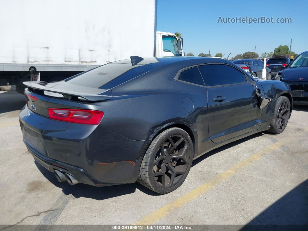 2017 Chevrolet Camaro 2ss Gray vin: 1G1FH1R77H0152418