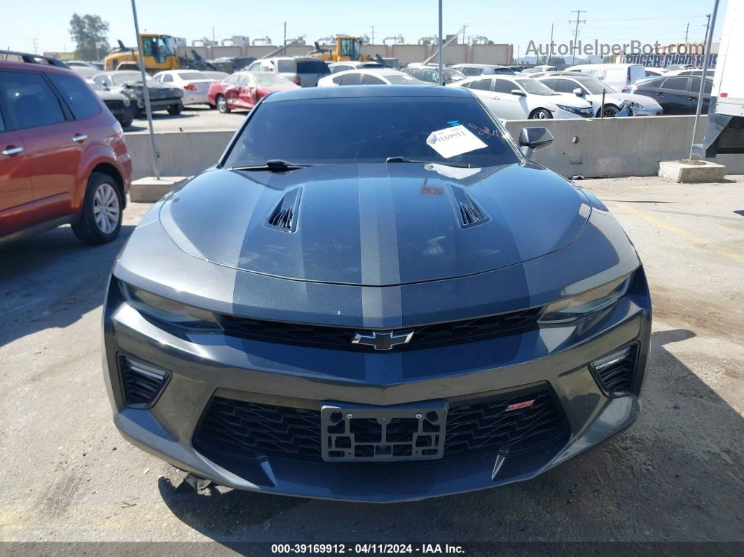 2017 Chevrolet Camaro 2ss Gray vin: 1G1FH1R77H0152418