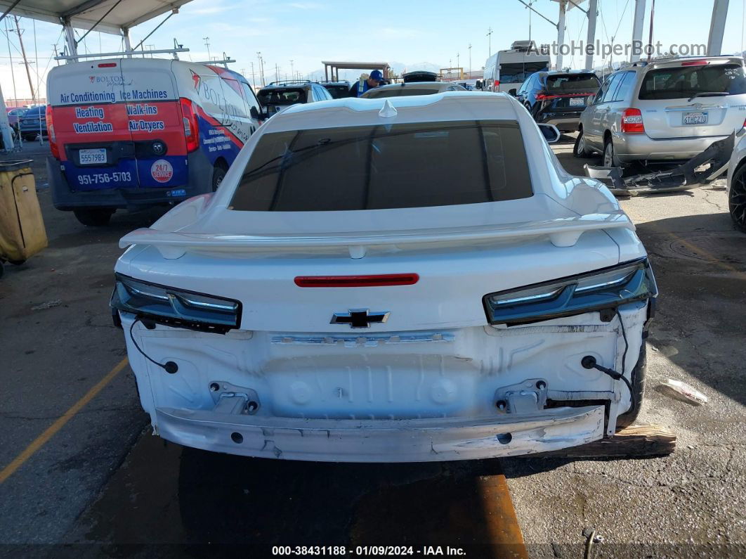 2018 Chevrolet Camaro 2ss White vin: 1G1FH1R77J0145006