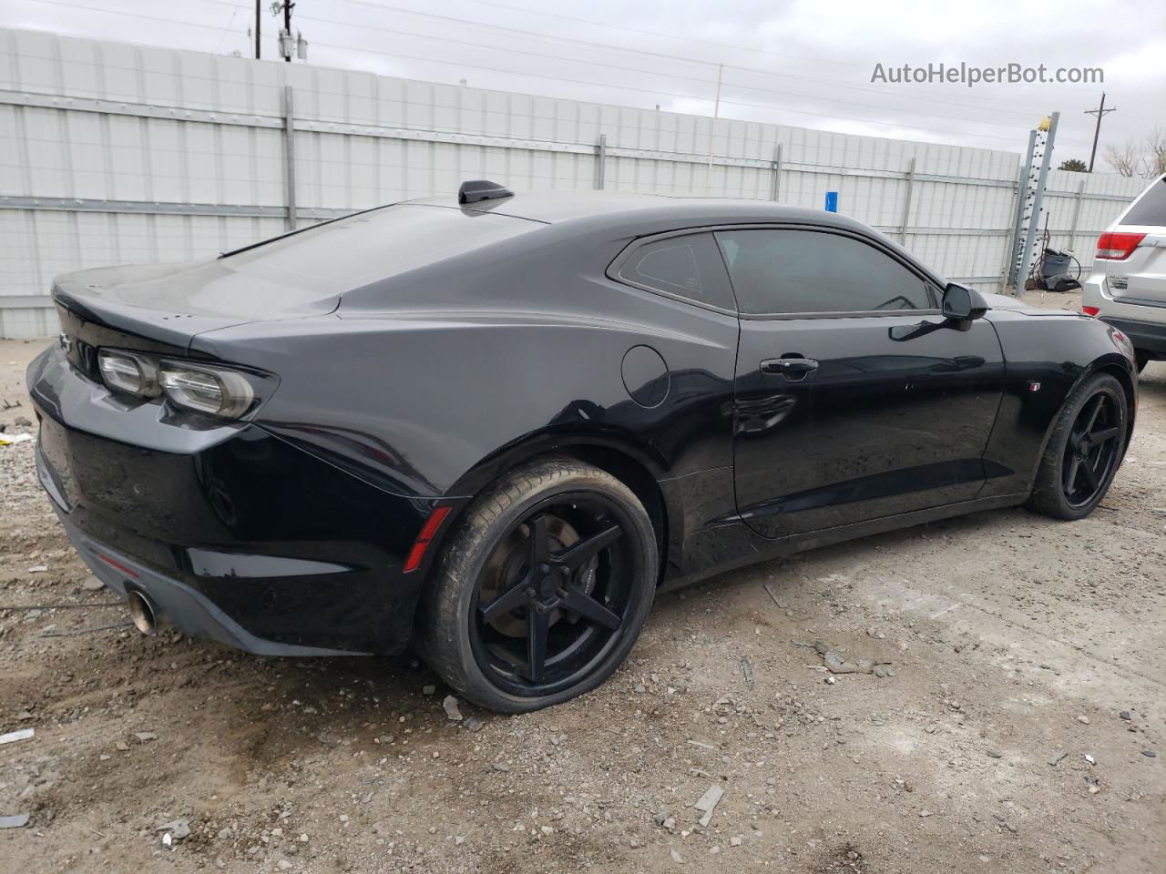 2020 Chevrolet Camaro Ss Black vin: 1G1FH1R77L0135787