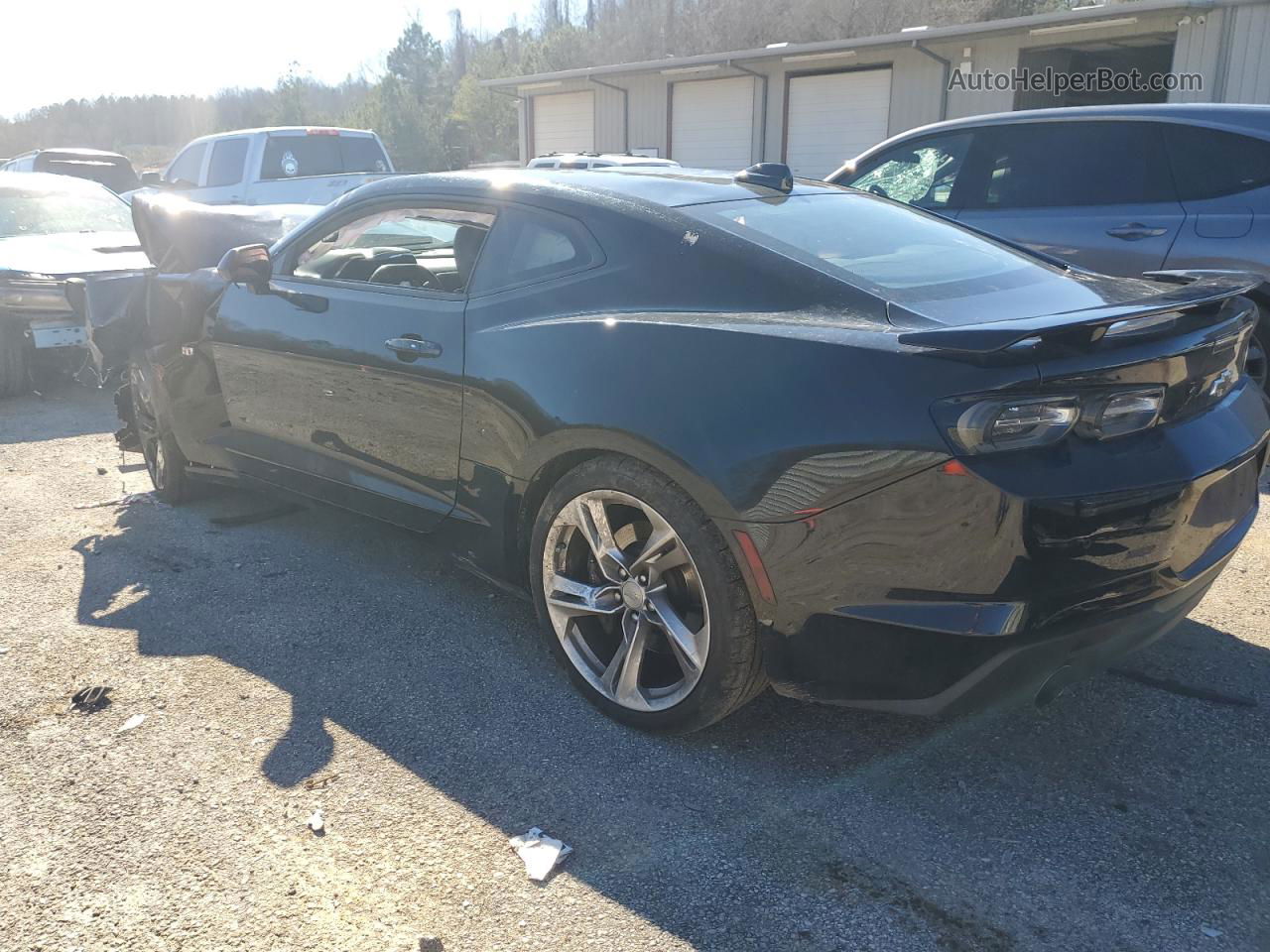 2020 Chevrolet Camaro Ss Black vin: 1G1FH1R77L0144618