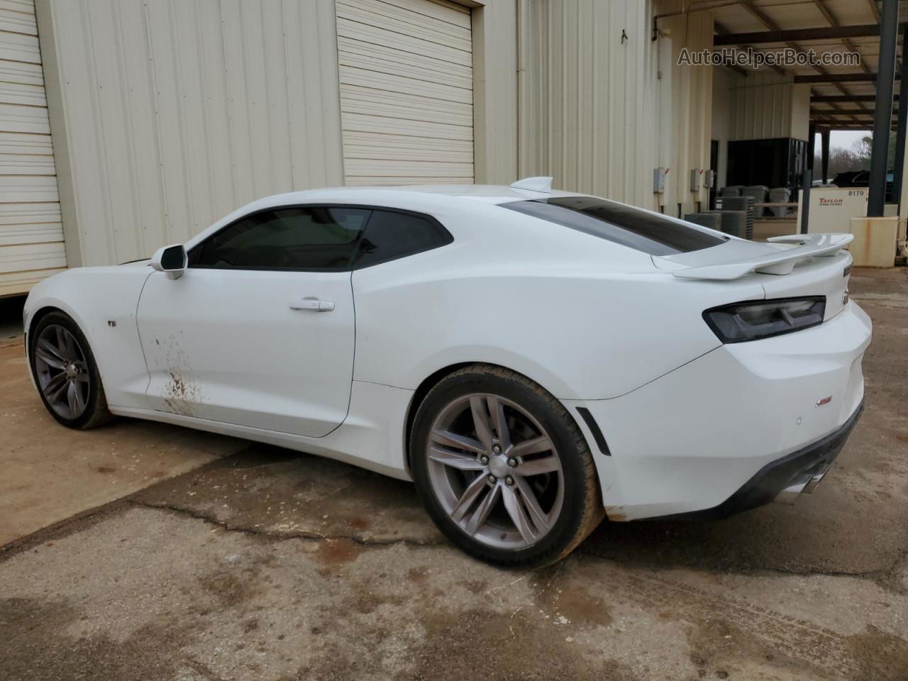 2017 Chevrolet Camaro Ss White vin: 1G1FH1R78H0142979