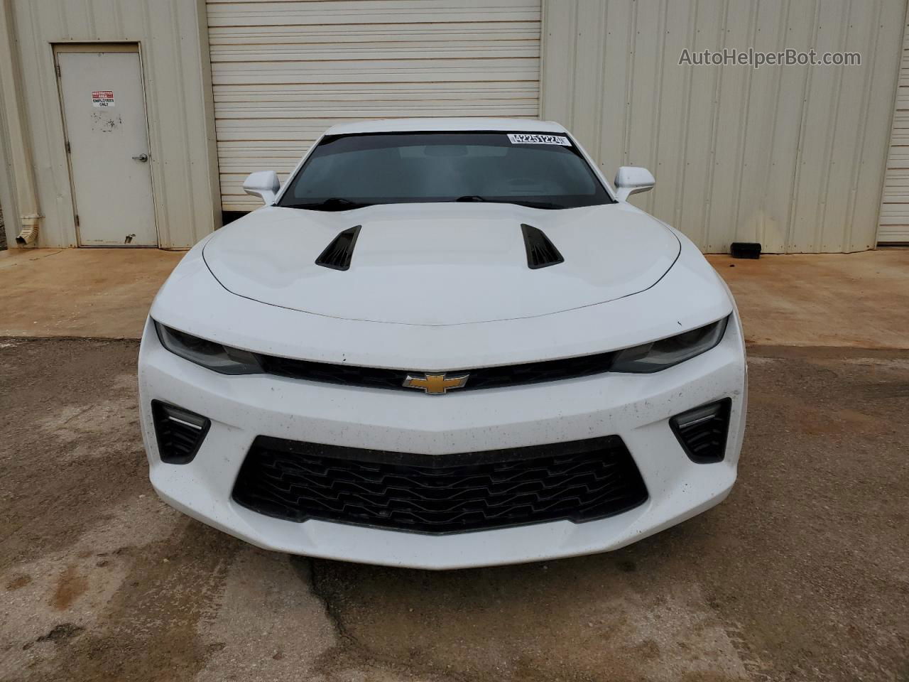 2017 Chevrolet Camaro Ss Белый vin: 1G1FH1R78H0142979