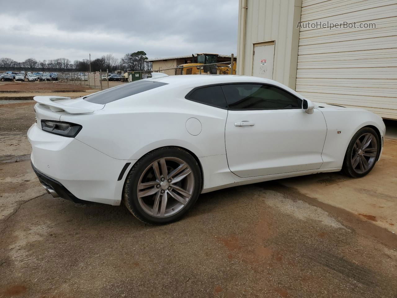 2017 Chevrolet Camaro Ss White vin: 1G1FH1R78H0142979