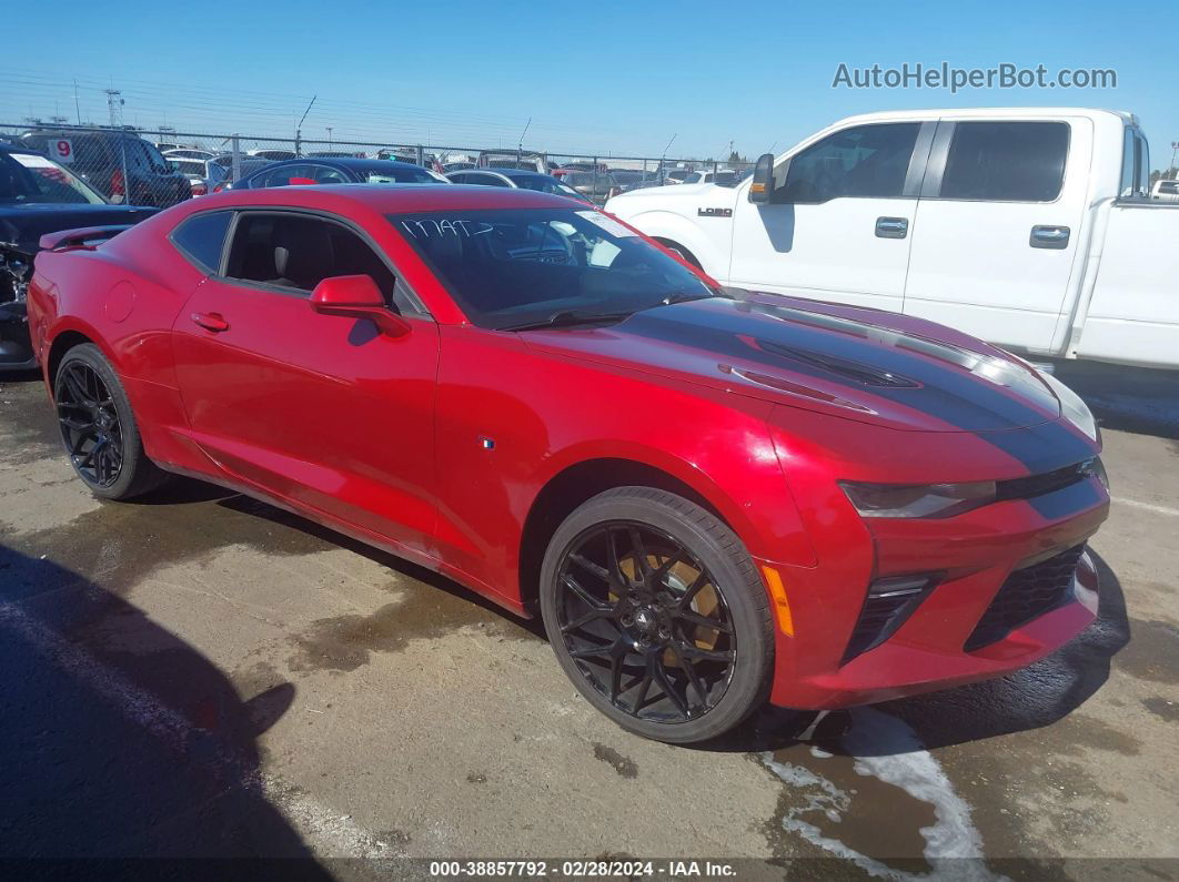 2017 Chevrolet Camaro 2ss Red vin: 1G1FH1R78H0179191