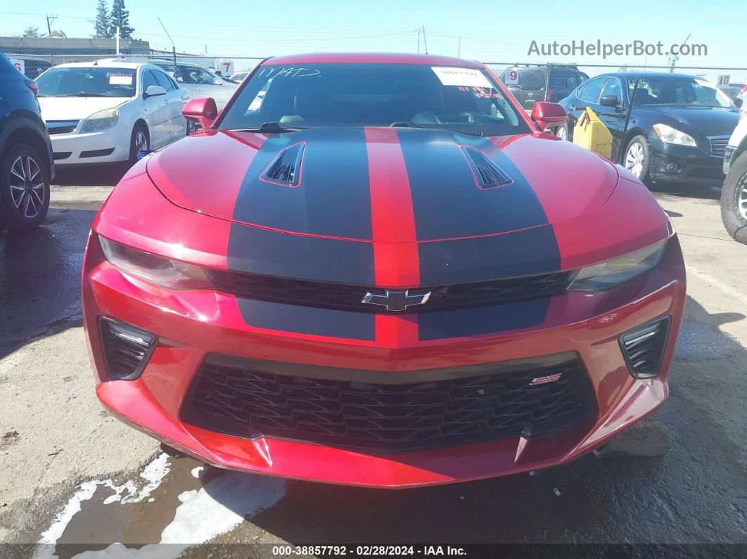 2017 Chevrolet Camaro 2ss Red vin: 1G1FH1R78H0179191