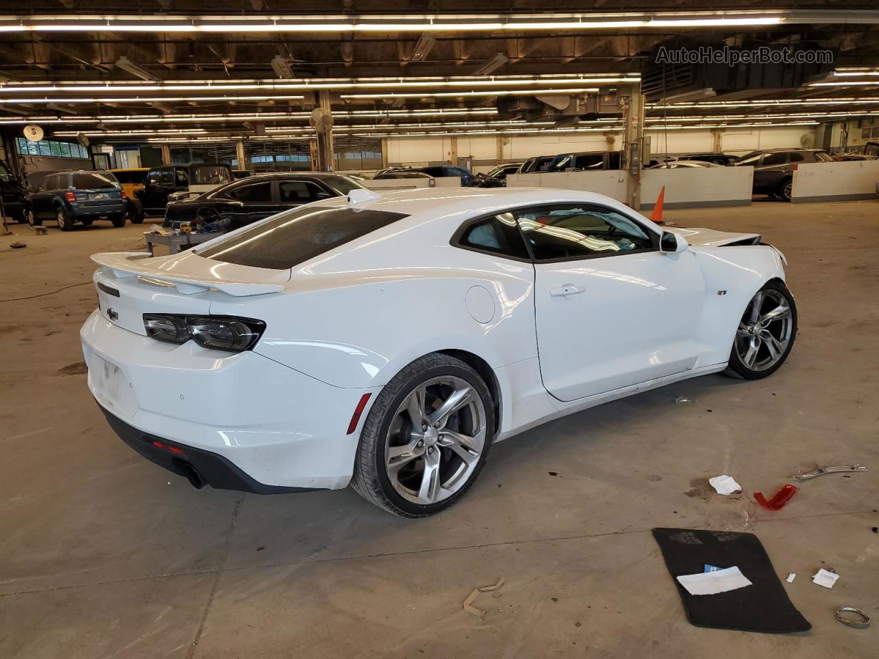 2020 Chevrolet Camaro Ss White vin: 1G1FH1R78L0101728