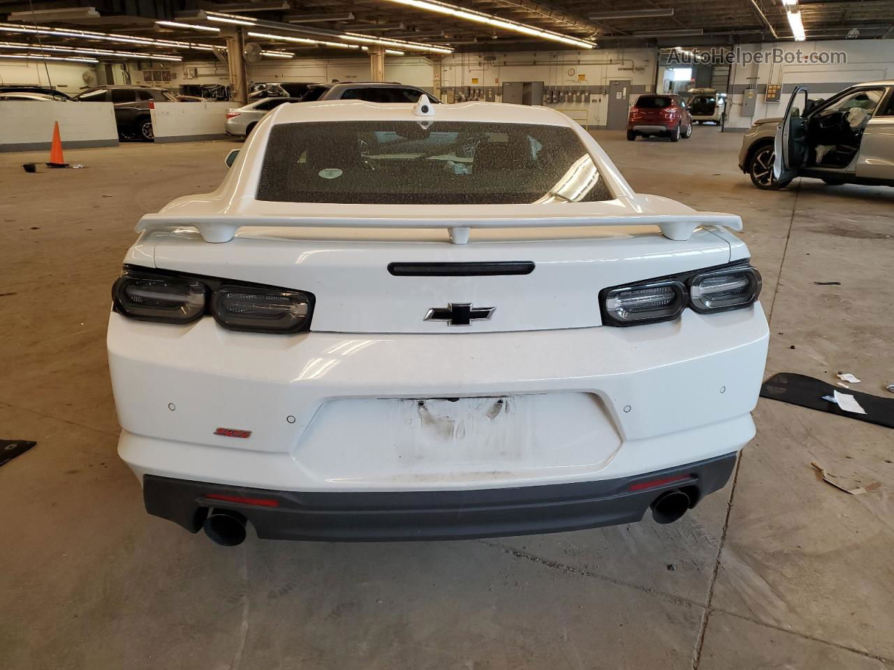 2020 Chevrolet Camaro Ss White vin: 1G1FH1R78L0101728