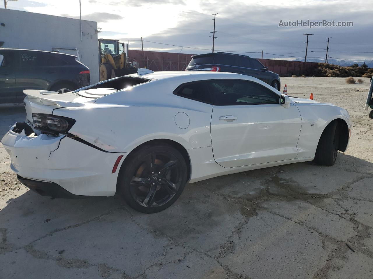 2020 Chevrolet Camaro Ss White vin: 1G1FH1R78L0121798