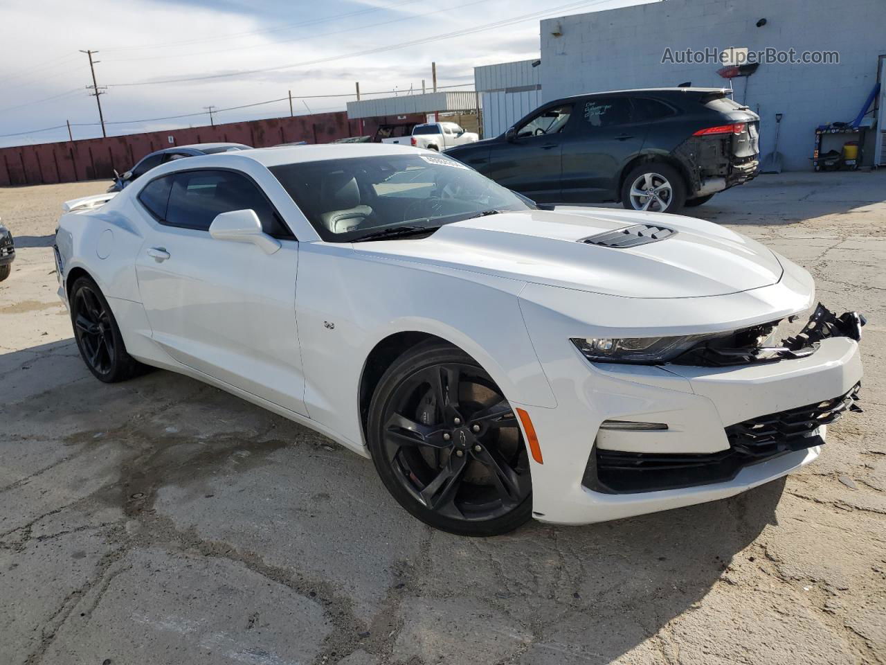 2020 Chevrolet Camaro Ss White vin: 1G1FH1R78L0121798