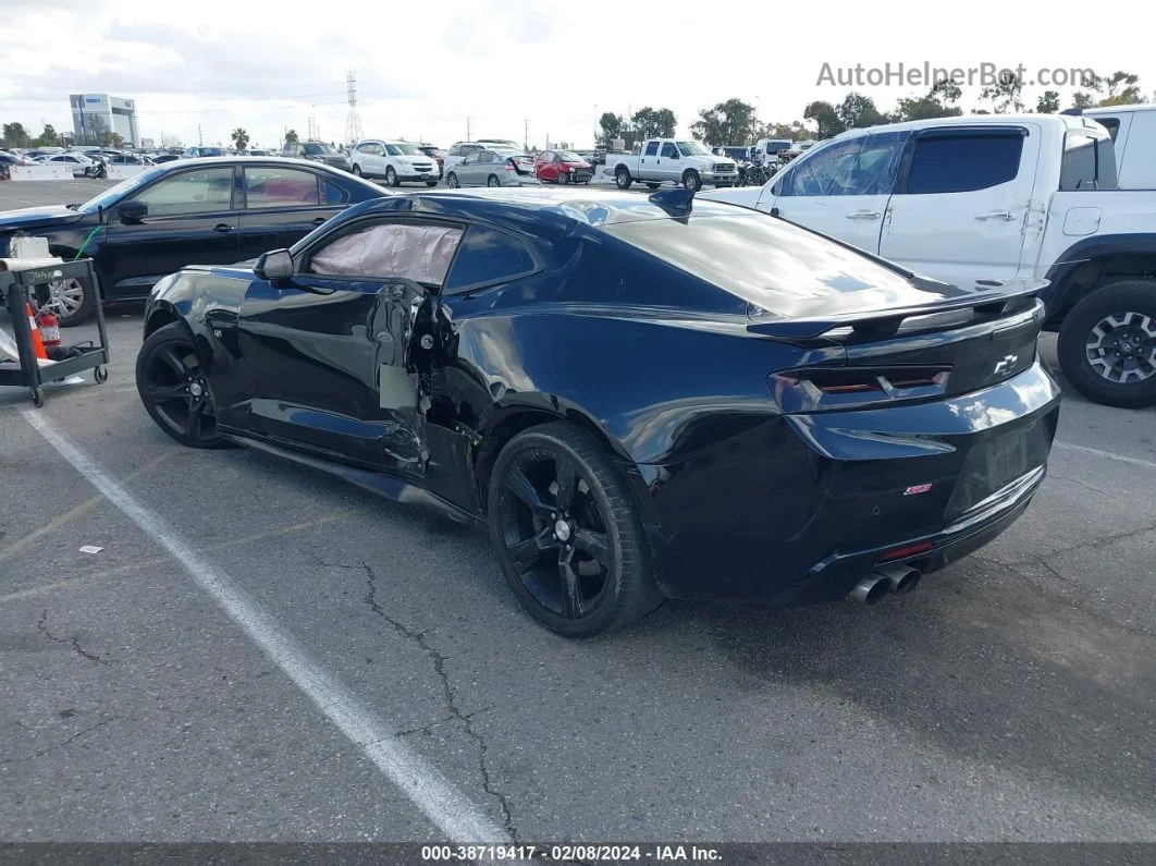 2017 Chevrolet Camaro 2ss Black vin: 1G1FH1R79H0151660